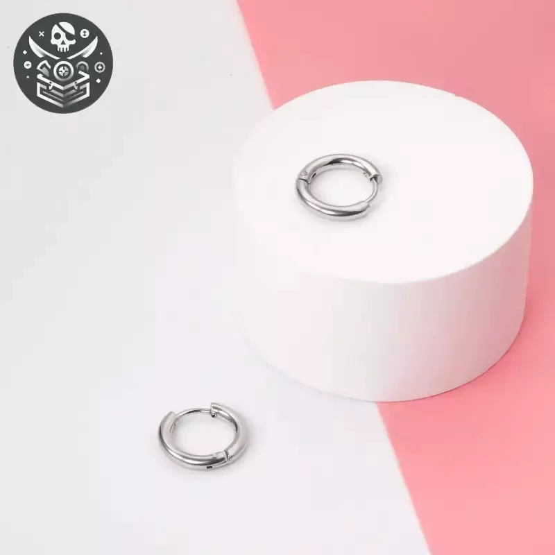 Anneau de pirate en acier inoxydable - Livraison Standard Offerte