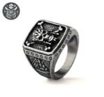 Bague Pirate Jack Sparrow Caraïbes — Trésor Pirate (vue 3)