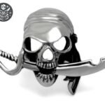Bague Pirate Corsaire Sabre Acier