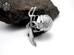 Bague Pirate Corsaire Sabre Acier — Trésor Pirate (vue 2)