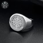 Bague Pirate Rose des Vents 8 Directions — Trésor Pirate (vue 2)