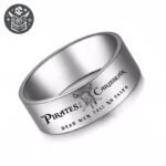 Bague Pirate Crâne Acier Inoxydable — Trésor Pirate (vue 2)