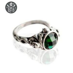 Bague Pirate Jack Sparrow Pierre Verte