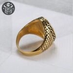 Bague Pirate Or Massif Femme — Trésor Pirate (vue 2)