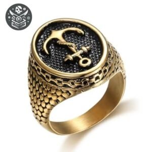 Bague Pirate Or Massif Femme