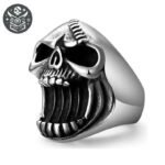 Bague Pirate Enragée Argent Guerrier