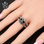 Bague Pirate Femme Acier Inoxydable — Trésor Pirate (vue 3)