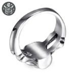 Bague Pirate Femme Acier Inoxydable — Trésor Pirate (vue 4)
