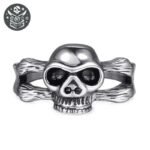 Bague Pirate Femme Acier Inoxydable — Trésor Pirate (vue 2)