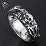 Bague Pirate Forban Argent Massif Homme — Trésor Pirate (vue 3)