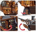 Bateau Pirate Jouet Caraïbes Plastique Solide — Trésor Pirate (vue 3)