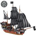 Bateau Pirate Lego Ancien Authentique Briques — Trésor Pirate (vue 3)