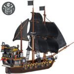 Bateau Pirate Lego Ancien Authentique Briques — Trésor Pirate (vue 6)