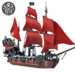 Bateau Pirate Lego Voiles Rouges Géant — Trésor Pirate (vue 4)