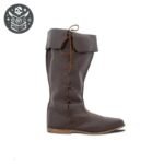 Bottes Pirate Jack Sparrow Cuir PU — Trésor Pirate (vue 2)