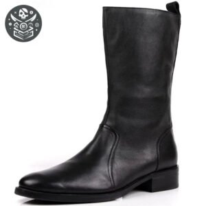 Bottes en Cuir de Vache Futuriste - 37