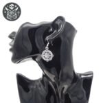 Boucle d&rsquo;Oreille Pirate Boussole Argent Jeune — Trésor Pirate (vue 4)