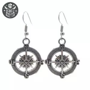 Boucles d’oreilles en Acier inoxydable Jeune Flibustier - Silver Color