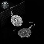 Boucle d&rsquo;Oreille Pirate Pièce Monnaie Caraïbes — Trésor Pirate (vue 7)