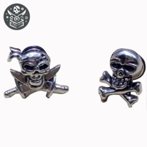 Boucles d’oreilles pirate en acier inoxydable