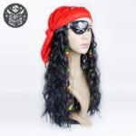 Ensemble Pirate Enfant Perruque Cache-Oeil