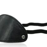 Cache-Oeil Pirate Cuir Aspect Corsaire