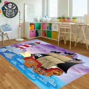 Casquette Pirate Capitaine Crochet Polyester — Trésor Pirate