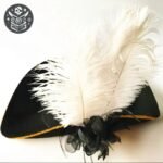 Chapeau Pirate Capitaine Navire Polyester Noir — Trésor Pirate (vue 6)