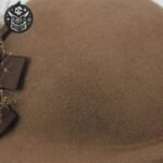 Chapeau Forban Laine Marron Femme Large Bord — Trésor Pirate (vue 10)
