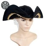 Chapeau Pirate Corsaire Polyester Caraïbes — Trésor Pirate (vue 5)