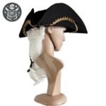 Chapeau Pirate Corsaire Polyester Caraïbes — Trésor Pirate (vue 2)