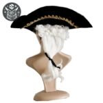 Chapeau Pirate Corsaire Polyester Caraïbes — Trésor Pirate (vue 7)