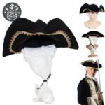 Chapeau Pirate Corsaire Polyester Caraïbes — Trésor Pirate (vue 3)