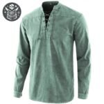 Chemise Pirate Coton Manches Longues Homme — Trésor Pirate (vue 5)