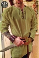 Chemise Pirate Médiévale Polyester Homme — Trésor Pirate (vue 8)