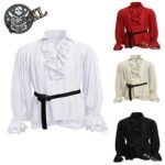 Chemise Pirate Jack Sparrow Caraïbes — Trésor Pirate (vue 2)
