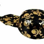 Bandana Pirate Jeune Forban Rayé Tissu