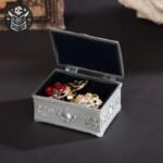 Coffre Pirate Gris Acier Bijoux — Trésor Pirate (vue 3)