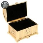 Coffre Pirate Doré Zinc Transportable — Trésor Pirate (vue 2)