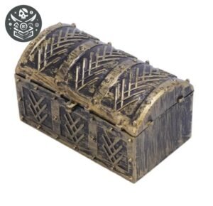 Coffre Pirate Résine Miniature Bijoux — Trésor Pirate