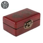 Coffre Pirate Bois Pièces Or Miniature — Trésor Pirate (vue 2)