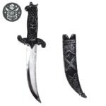 Couteau Pirate Lame Aiguisée Argent