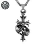 Collier Pirate Ancre Marine Acier Homme — Trésor Pirate (vue 11)