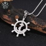 Collier Pirate Pendentif Navigation Marin — Trésor Pirate (vue 4)