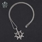 Collier Pirate Pendentif Navigation Marin — Trésor Pirate (vue 7)