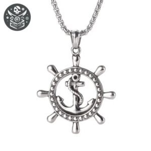 Collier Pirate Pendentif Navigation Marin — Trésor Pirate
