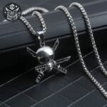 Collier Pirate Pendentif Luffy One Piece — Trésor Pirate (vue 16)