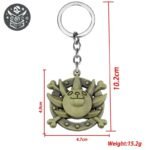Collier Pirate One Piece Acier Inoxydable — Trésor Pirate (vue 4)