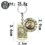 Collier Pirate One Piece Acier Inoxydable — Trésor Pirate (vue 2)