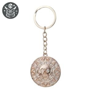 Collier Pirate Trésor Maya Zinc Doré — Trésor Pirate
